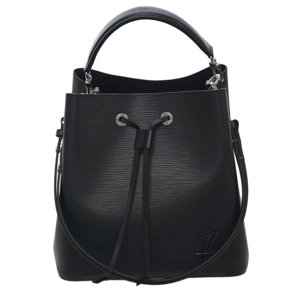 Louis Vuitton Epi Neonoe Noir Shoulder Bag Black